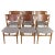 Model 42A Chairs in Oak and Teak by Helge Sibast, 1960s, Set of 6 For Sale - Image 12 of 12