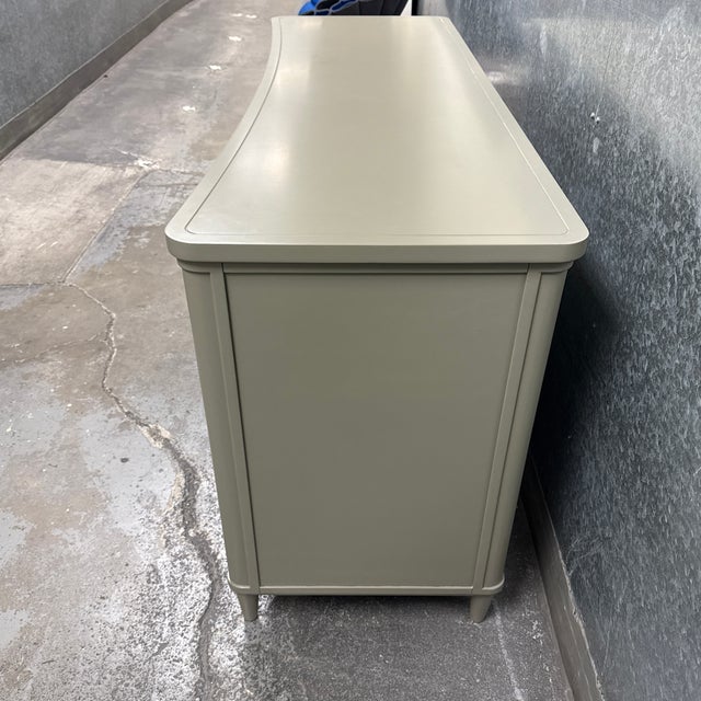 Arhaus Arhaus Henley Wide Six-Drawer Dresser, Doma Verde For Sale - Image 4 of 12