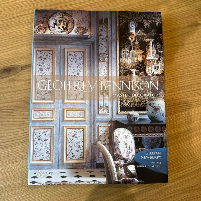 Extremely rare limited edition hardcover book featuring the work of the legendary British decorator and antique dealer...