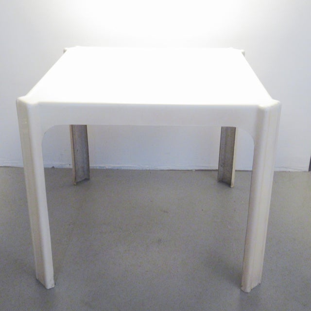 Mid-Century Modern Fiberglass Table by Marc Berthier for Roche Bobois, 1970s For Sale - Image 3 of 15