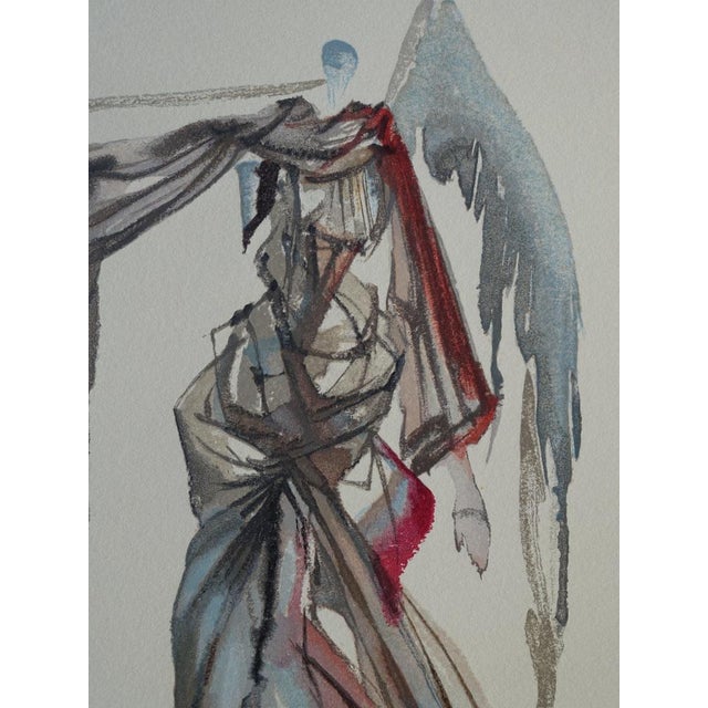 Salvador Dali, L'ange du soleil, Etching For Sale - Image 4 of 5
