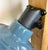 Industrial Blue Painted Factory Wall Light from Elektrosvit, 1960s For Sale - Image 6 of 15