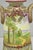 Ceramic Antique Nippon Hand Painted Porcelain Countryside Moriage Tall Twin Handle Vase For Sale - Image 7 of 18