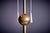 Metal Brass Floor Lamp with Round Brass Base, 1960s For Sale - Image 7 of 9