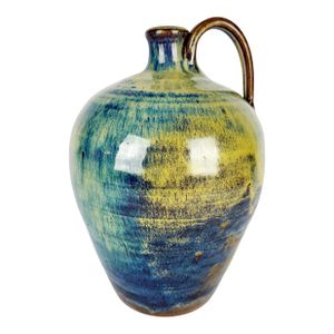 1982 Signed Studio Pottery Jug – Teague (w.d.g.) – Glazed Stoneware
