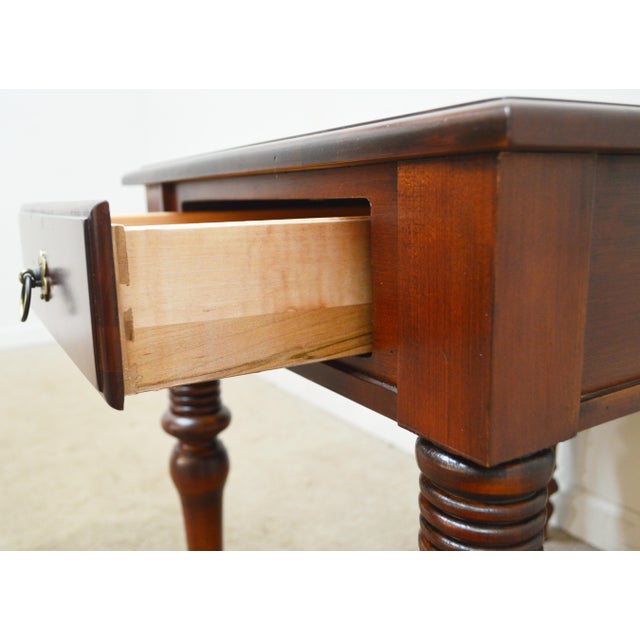 Ethan Allen Cherry Nightstand For Sale - Image 10 of 10