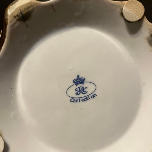 18th-Century European Porcelain Guilt Picture With Rococo Influences. For Sale In Birmingham - Image 6 of 6