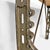 Wood Vintage Italian Industrial Wooden and Cast Iron Console, 1800s For Sale - Image 7 of 18