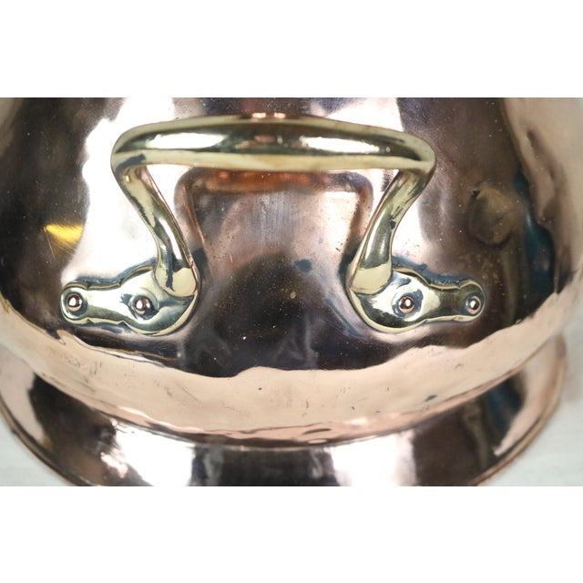 Metal Late 19th Century English Copper 4 Gallon Liquid Measure For Sale - Image 7 of 12