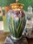 Vintage Enamel Painted Iris Lamp For Sale - Image 9 of 10