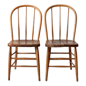 Vintage Spindle Back Dining Chairs