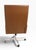 1970s Vintage Swivel Leather Desk Chair Attributed to Mueller Furniture C. 1970's For Sale - Image 5 of 11