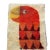 Mid-Century Modern Mid-Century Hand-Hooked Bird Tapestry Rug Wall Hanging For Sale - Image 3 of 4