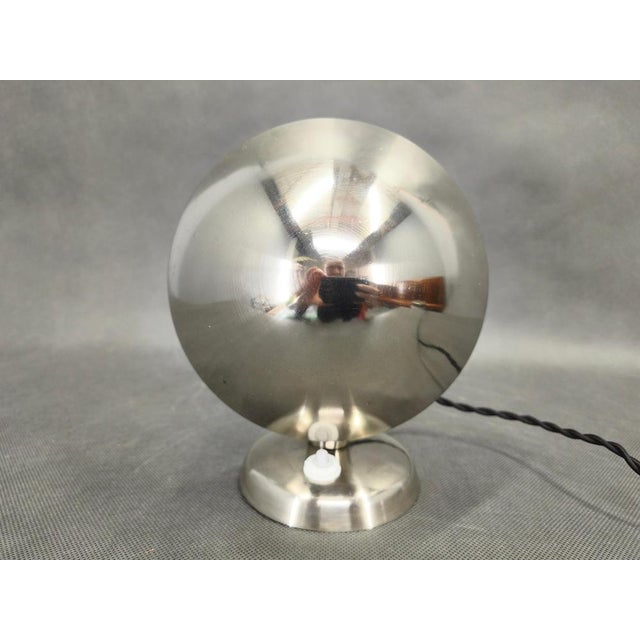 1930s Bauhaus Chrome Table Lamp with Adjustable Shade, 1930s For Sale - Image 5 of 10