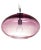 Tempo Orbit Pendant Light from the Fizz Collection in Rose Quartz For Sale - Image 4 of 4
