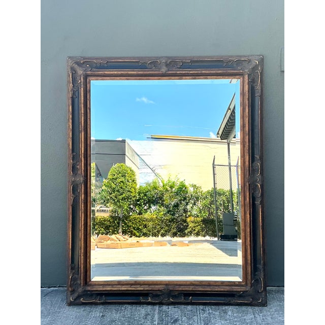 Vintage Basset Gilt Tipped Mirror For Sale - Image 4 of 12