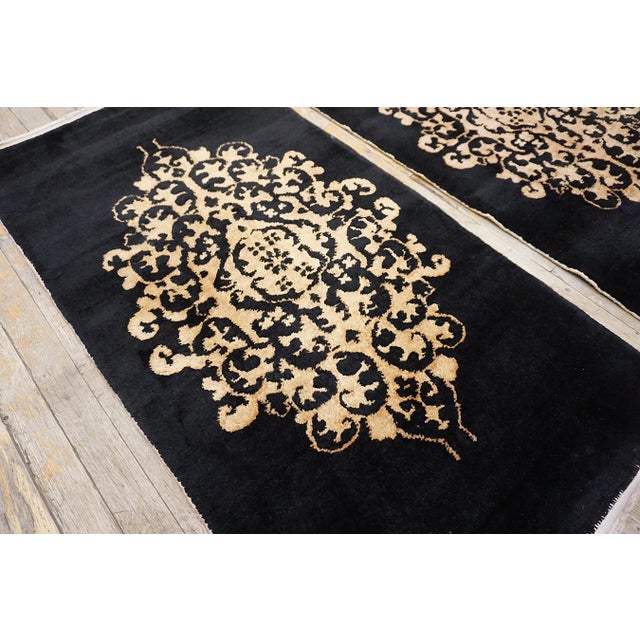 1920s Pair of Chinese Art Deco Carpet For Sale - Image 4 of 10