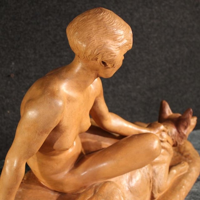 French Artist, Art Deco Sculpture, 1920, Terracotta For Sale - Image 12 of 14