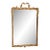 Vintage Giltwood Reeded Mirror For Sale