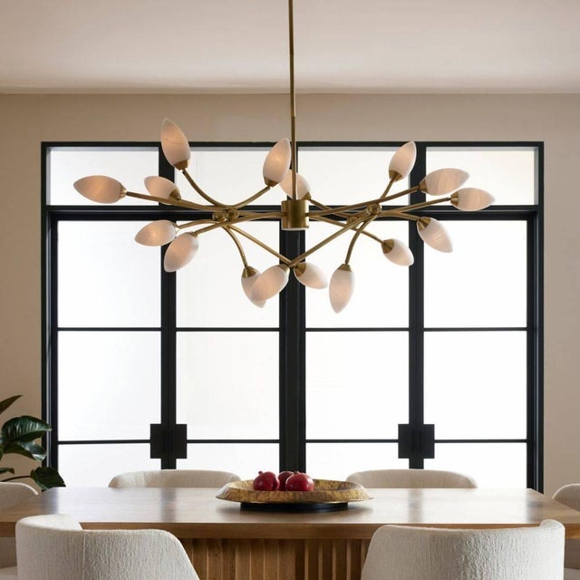 Contemporary Arteriors Home Ember Chandelier For Sale - Image 3 of 12