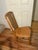 Antique Tiger Oak Rocking Chair, Side Chair and Accent Table, Set of 3 For Sale - Image 4 of 12