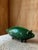 1920s Antique Dutch Folk Art Green Glazed Earthenware Piggy Bank, 19th Century For Sale - Image 5 of 13