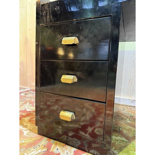 Artist: None Period: 20th century Style: Art Deco Condition: Good condition Material: Solid wood Length: 125Width:...