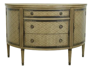 Ardley Hall Large Adam Paint Decorated Commode 1 of 2