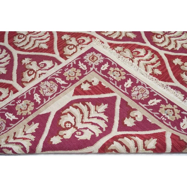 Traditional Turkish Sumak Rug 8' X 10' For Sale - Image 3 of 11