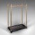 1900s Victorian Antique Segmented Stick Stand, English, Brass, Hallway Rack For Sale - Image 9 of 9