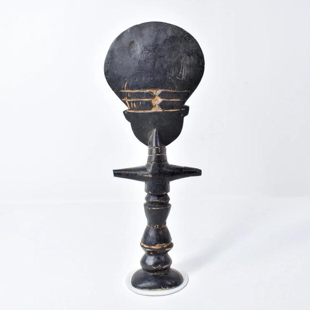 Wood Early 20th Century Asante Akua'ba Fertility Doll Ghana For Sale - Image 7 of 11