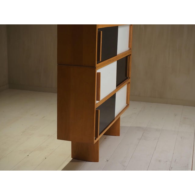 French Sliding Door Cabinet, 1970s For Sale - Image 13 of 17
