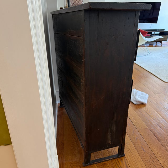 Korean Antique Scholar's Book Chest / Cabinet; Early 19th Century. With Original Receipt. Ues For Sale In New York - Image 6 of 6