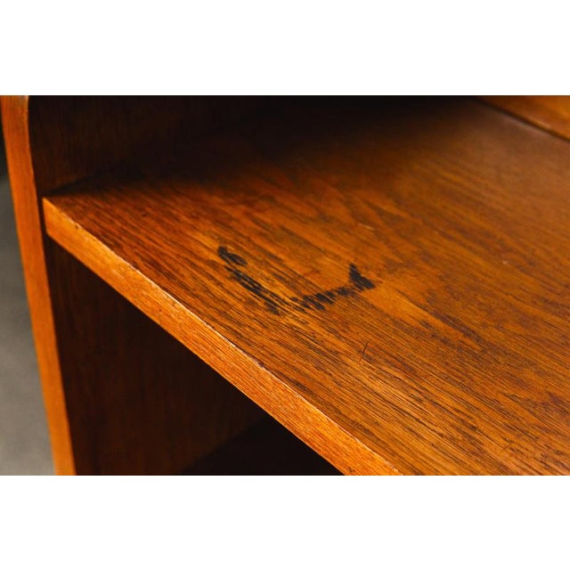 Art Nouveau Bookshelf in Oak For Sale - Image 15 of 17