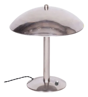 Czech Bauhaus Table Lamp in Chrome-Plated Steel attributed to Napako, 1930s