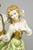 Mid 20th Century Vintage 1964 Azzolin Brothers Ceramic Boy & Girl Large Courting Statue Figurine For Sale - Image 5 of 15