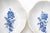 Vintage Miniature Bowls with Blue Floral Motif from Meissen Porcelain, 1970s, Set of 2 For Sale - Image 4 of 6
