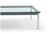 Mid-Century Modern Chrome 10 Tube Table with Glass by Le Corbusier for Cassina For Sale - Image 3 of 8