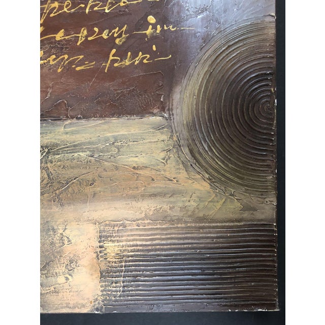 1990s 1990s Post-Modern Marylin Monroe Mixed Media Painting For Sale - Image 5 of 6