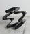 Metal Dansk Danish Modern Sterling Silver Plate Candelabra Made in France For Sale - Image 7 of 9