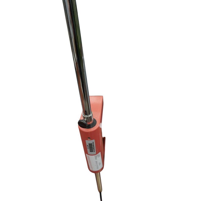 Metal Salmon Skarabé Clamp Lamp from Ateljé Lyktan, Åhus, Sweden, 1970s For Sale - Image 7 of 16