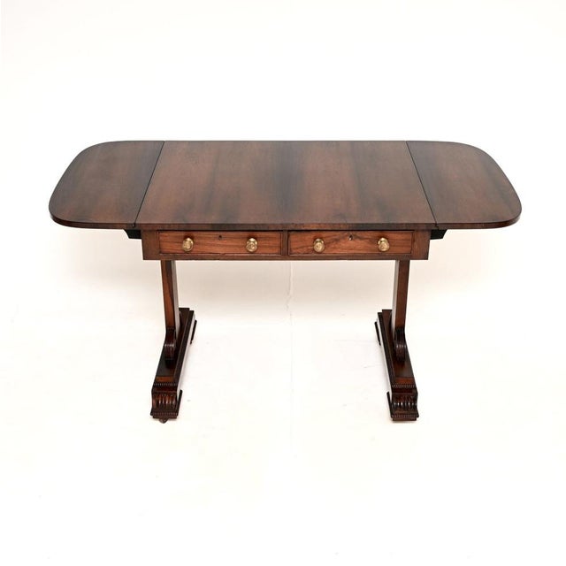 Antique Regency Sofa Table, 1810 For Sale - Image 12 of 12