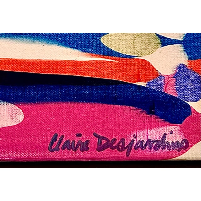 2020s Contemporary Abstract Painting “Way Up There” by Claire Desjardins For Sale - Image 5 of 8