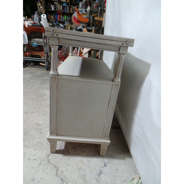 Gustavian Style Bar Cabinet For Sale - Image 9 of 12