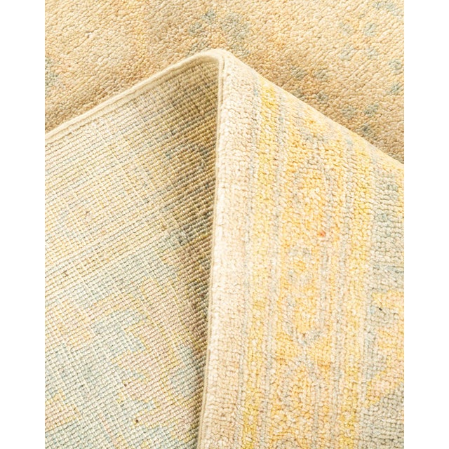 Eclectic, One-of-a-Kind Hand-Knotted Area Rug - Ivory, 5' 3" x 8' 0" For Sale In New York - Image 6 of 8
