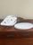 Pair of Vintage Swan Porcelain Figures on Composite Plinths For Sale In Washington DC - Image 6 of 11