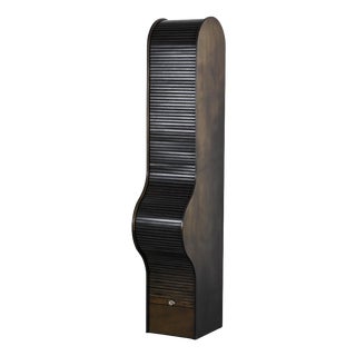 Model 5822 Roll-Top Secretary by Klaus Vogt for Thut Möbel, 1970 For Sale