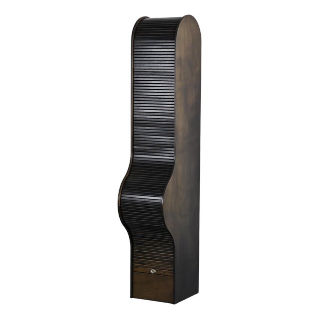 Model 5822 Roll-Top Secretary by Klaus Vogt for Thut Möbel, 1970 For Sale