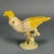 Beautifully sculpted and artfully glazed yellow cockatoo figurine from the studio of the mid-century potter Brad Keeler....
