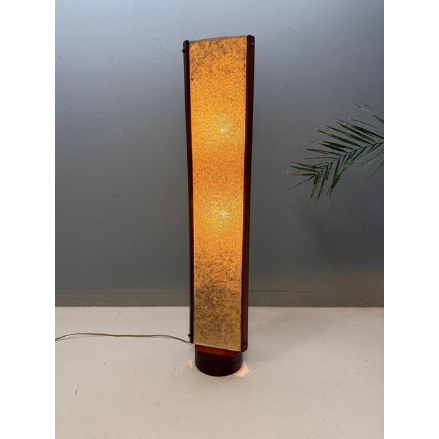 Mid-Century Modern Danish Fiberglass and Teak Floor Lamp, 1960 For Sale - Image 14 of 16